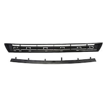 Citroen C4 2004-2008 Ön Tampon Panjuru Üst Siyah Oem No: 7414jn
