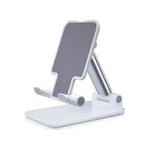 Masa Üstü Tablet Ve Telefon Tutucu Stand 2 Kademeli Uzunluk Ayarlı Akrobat Siyah Belirtilmemiş