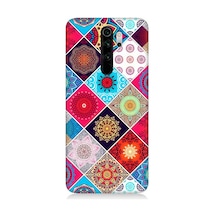 Xiaomi Redmi Note 8 Pro Uyumlu Silikon Kılıf Pitikare Mandala Desenler