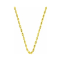 Bilezikci 14 Ayar Halat Burma Zincir 65 CM 14hl65100