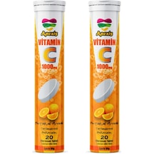 Apexis   Vitamin C 1000 Mg 20 Efervesan Tablet 2 Adet