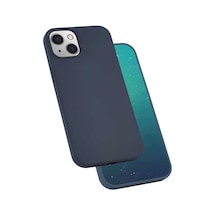 More Tr Apple Uyumlu iPhone 13 Mini Uyumlu Mtr Silk Silikon-lacivert