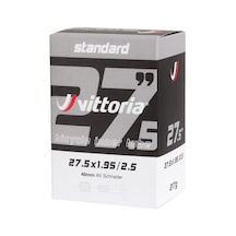Vittoria Standart 27.5x2.50/3.00 İğne Sibop İç Lastik 48mm Siyah