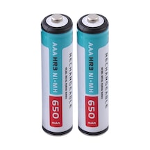 Orion 650 mAh 1.2 V AAA Ni-MH Şarj Edilebilir İnce Kalem Pil 2'li