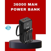 Kablosuz Şarj Özellikli Güç Bankası Gün Boyu Kesintisiz Enerji Siyah 98525251