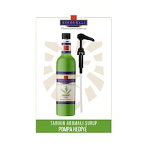 Simonelli Kahve ve Kokteyl Şurubu Tarhun Aromalı 700 ML + Pompa