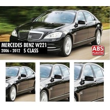Mercedes W221 S Serisi Yarasa Ayna Batman Ayna Kapak. Parlak Siya