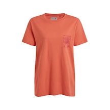 Craghoppers Bistort Ss Kadın T-shirt-turuncu