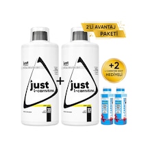 Just Nutrition L-carnitine 1000 Mg 1000 Ml 2 Li Avantaj Paketi 33 Servis Limon + 2 X L-karnitin Shot Hediyeli