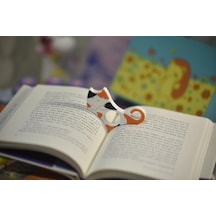 Kedi Tasarımlı Kitap Tutucu Yüzük Sayfa Açık Tutucu Okuma ...