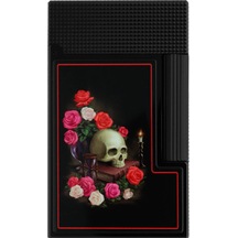 S.t. Dupont Memento Mori Ligne 2 Siyah Çakmak 16394 Siyah