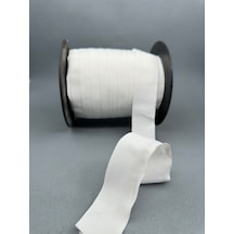 4 Cm Polyester Grogren Şerit-5 Metre-ekru