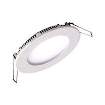 6 Watt Sıva Altı Yuvarlak Led Panel Armatür Günışığı-Beyaz Işık Beyaz
