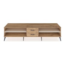 Hyperion Tv Ünitesi 2 Raflı 2 Çekmeceli 220x44x51 Çam-aytaşı/çam Aytası/atlas Çam - Atlas Çam