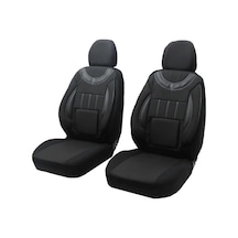 Fiat Doblo Panorama Panelvan Uyumlu 1+1 Koltuk Kılıfı - Siyah
