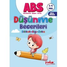 Abs 3-4 Yaş Düşünme Becerileri Dikkat-algı-zeka - Yqbx-629857