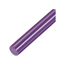 Ennalbur Mum Sıcak Silikon Mor 11.2 MM 30 CM Kalın