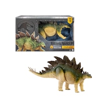 Mattel Jurassic World Hammond Collection Aksiyon Figürü, Unutulmuş Dünya Jurassic Park Stegosaurus, Ekstra Büyük Herbivor Dinozor Oyuncağı, Jch08