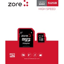 Zore Micro Sd Hafıza Kartı 512gb