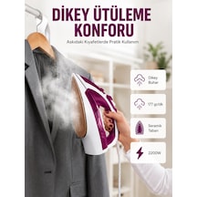 Modern Tasarım 2200w Dayanıklı Buharlı Seramik Kaplama Ütü Yeni Nesil