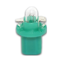 Ampul Gösterge Mf 12v 2w Duylu Yeşil Wolfram 5 Adet