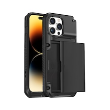 Buff Apple Uyumlu iPhone 14 Pro Slide Armor Kılıf