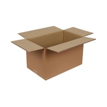 Çift Oluklu Paketleme Kolisi 50X30X30 Cm Esmer Bc Dalga