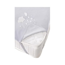 Evony Sıvı Geçirmez Yatak Koruyucu Alez 60x120 Cm Beyaz