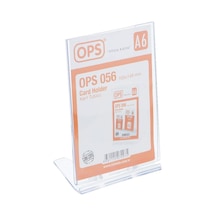 Kart Tutucu Card Holder A6 105x148 MM - Ops