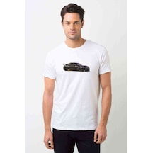 Audi Redz Baskılı Beyaz Erkek Tshirt