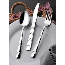 Yemek Kaşık Çatal 12 Adet Yemek Kaşık Ve 12 Adet Yemek Çatal Metal