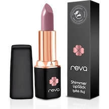 Reva Shimmer Lipstick Clean Formula Ruj Lilas