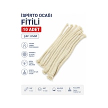 İspirto Ocağı Fitili 10 Adet Çap: 8 Mm
