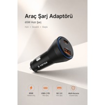 65w Araç Şarj Cihazı