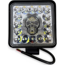 Çalışma Lambası Kuru Kafa 48w 25mm 7 Renk