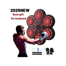 Globalbloom Music Boxing Makinesi White Orange Eş İçin Boks Hedefi Eğitim Ekipmanları Evde Antrenman