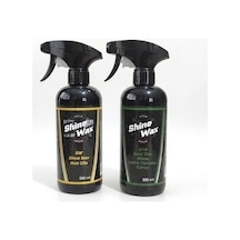 Shine Wax Hızlı Cila & Lastik Parlatıcı Sprey 500 Ml 2'li Set