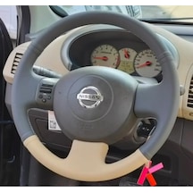 Nissan Micra Kaplama Deri Direksiyon Kilifi