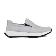 Erkek Gri Kalın Tabanlı Sneaker