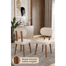 Sandalye,mutfak Sandalyesi,yemek Masası Sandalyesi, 1 Adet Bej - 663634088 Bej
