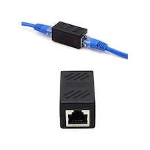 Lexroo 1 Portlu Ethernet Splitter, Çift Lan Kablosu, Ethernet Bölücü, Rj45 Dişi Adaptör Konnektörü
