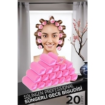 Süngerli Gece Bigudisi 3 Cm 20 Adet Solingen Professional Çok Renkli