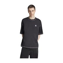 Black Adidas Erkek Günlük T-shirt Essentials Tee Jw0971 Siyah