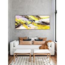 Yağlı Boya Tablo %100 El Yapımı 114cmx55cm Soyut
