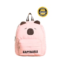 Capybara Orijinal Lisanslı Çocuk Okul /anaokulu Çantası, 3d Pembe