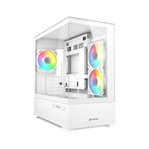 Kasa Mını Tower Psusuz 3xfan Mk6 Rgb Whıte Diğer