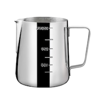 Paslanmaz Çelik Sütlük - Barista Süt Isıtıcı & Köpürtücü Latte Art Pitcher Küçük &amp Gümüş