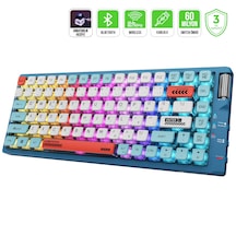 Gamepower Sense Tkl Rgb Wireless/bluetooth/kablolu Mekanik Red Sw