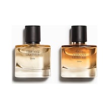 Zara Vibrant Oud Leather Erkek Parfüm EDP 60 ML + Vibrant Leather EDP 60 ML