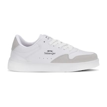Slazenger Cupra I Kadın Beyaz / Gri Günlük Spor Ayakkabısı Beyaz / Gri